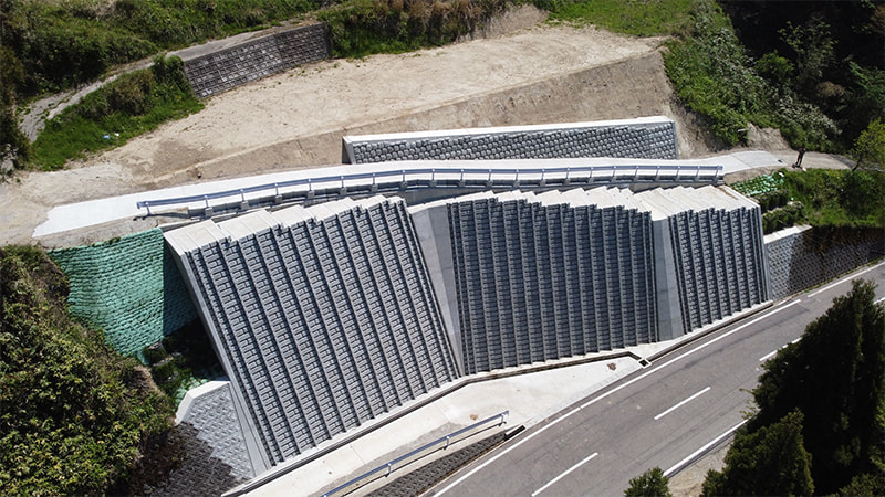 主要地方道高岡羽咋線道路災害復旧 擁壁工工事