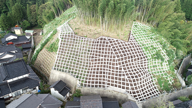 坂津(1)(2)地区砂防総合交付金法面工その3工事